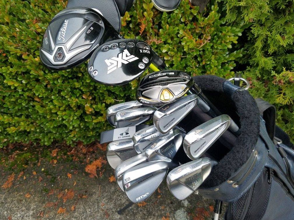 Golf Club Set with Jones stand bag